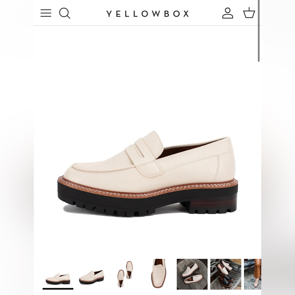 Yellow Box Sherry Lug Sole Loafer